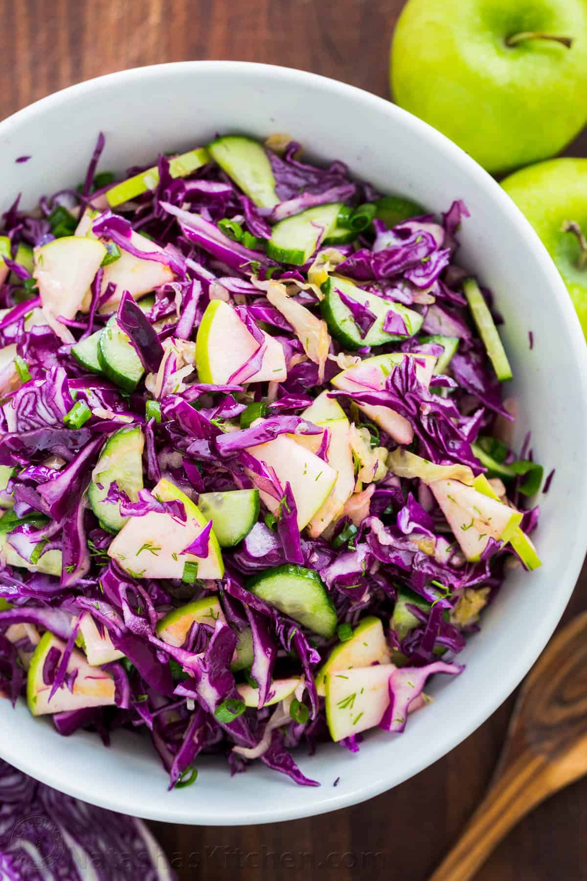 Dill Apple Cabbage Salad