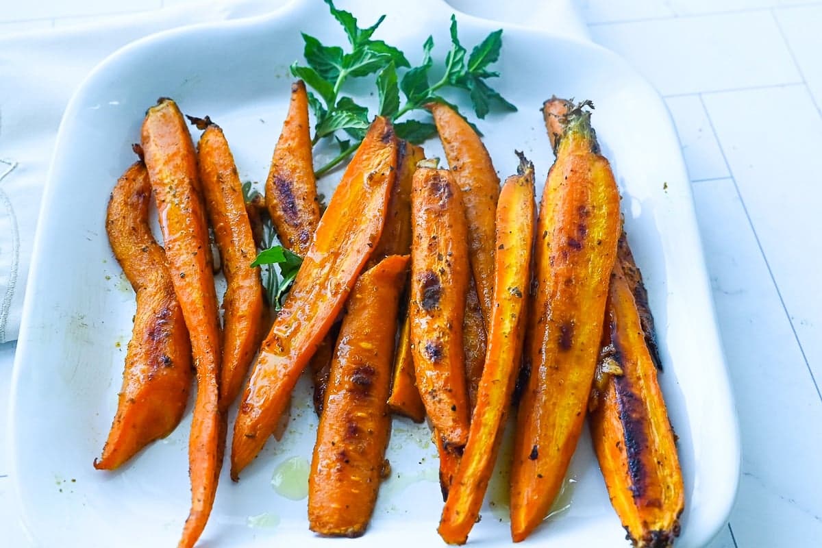 Honey Harissa Carrots