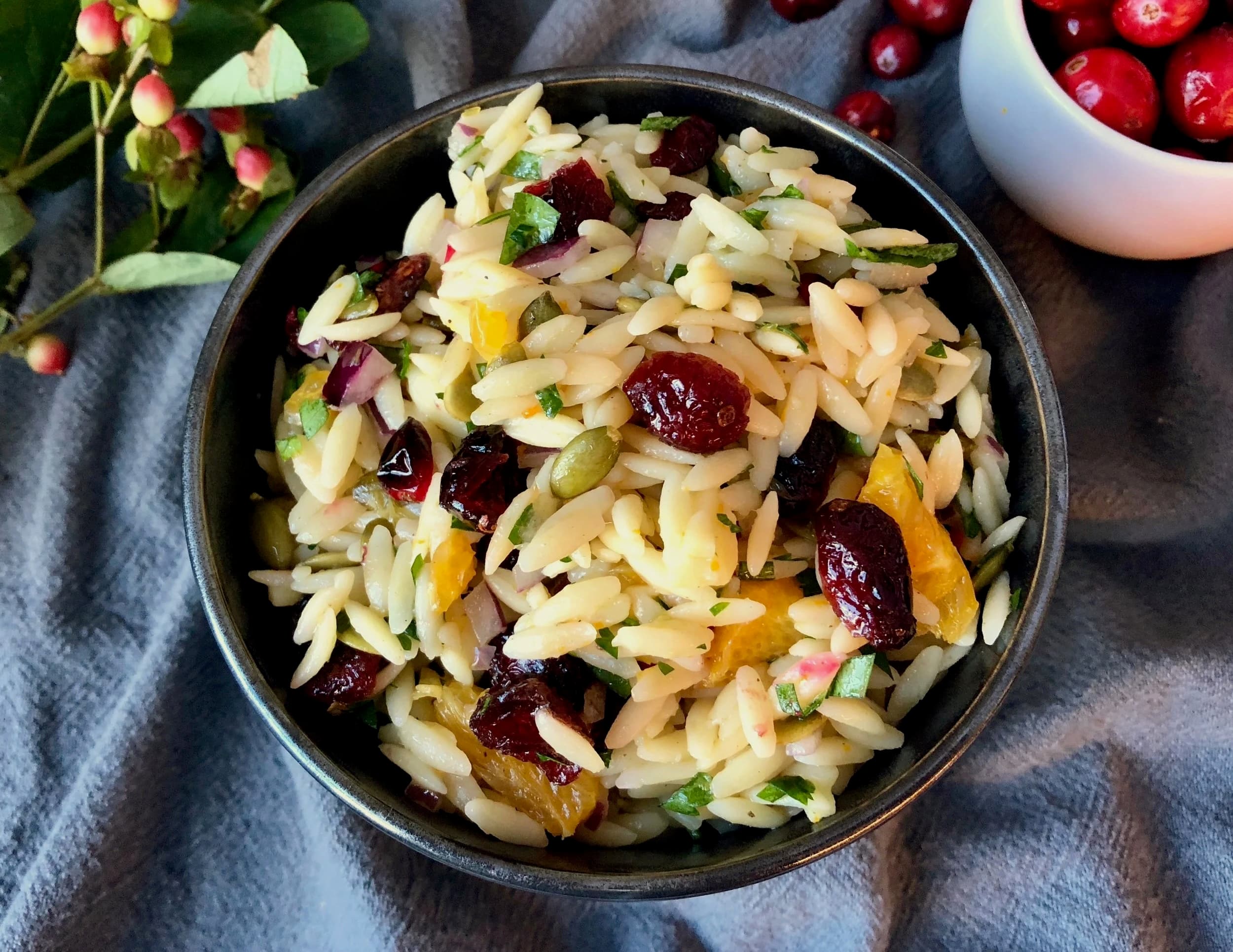 Jewel Toned Orzo
